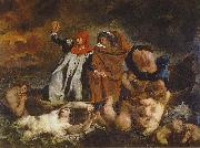 Eugene Delacroix The Barque of Dante Spain oil painting artist